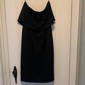 Lulu’s knee length black dress